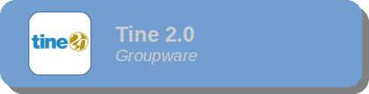 Groupwarelösung mit tine2.0